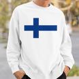 フィンランド国旗 ノルディック クロス スウェットシャツ 彼への贈り物