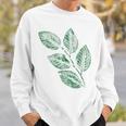 ブナの葉 植物 自然と森林 木のグラフィックス スウェットシャツ 彼への贈り物