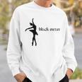 ブラックスワンレイクバレエバレリーナポワントダンスダンサーグラフィック スウェットシャツ 彼への贈り物