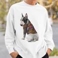 ブルテリア犬 日本龍 タトゥー入り イレズミ スウェットシャツ 彼への贈り物