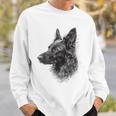 ベルギーシェパード 犬 グラフィック ペットアート ベルギーシェパード スウェットシャツ 彼への贈り物