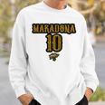 マラドーナ 10 長袖tシャツ スウェットシャツ 彼への贈り物