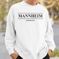 マンハイム ドイツ 長袖tシャツ スウェットシャツ 彼への贈り物