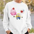 ミニオン Water Colorcotton Candy Bob スウェットシャツ 彼への贈り物