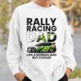 メンズ ラリーレース 父 ファニー ラリーカー レーシング お父さん スウェットシャツ 彼への贈り物