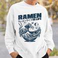 ラーメンは人生、マンガアニメオタクジャパンかわいいラーメン スウェットシャツ 彼への贈り物