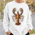 ロブスター ヒョウ ザリガニ ケイジャンフェスティバル 美学 長袖tシャツ スウェットシャツ 彼への贈り物