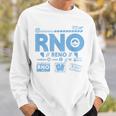 ヴィンテージ リノ Rno 空港コード トラベル デイ レトロ タグ ネバダ スウェットシャツ 彼への贈り物
