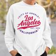 ヴィンテージ ロサンゼルス エンゼルス カリフォルニア レッドテキスト スウェットシャツ 彼への贈り物