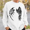 天使 悪魔 翼 神話 信仰 スウェットシャツ 彼への贈り物