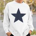星 星柄 メンズ レディース ブランド おしゃれ かっこいい かわいい プリント 大きサイズ 紺 春夏 ブルーステラ スウェットシャツ 彼への贈り物