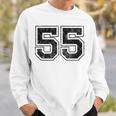 番号 55 スウェットシャツ 彼への贈り物