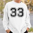 番号33 スウェットシャツ 彼への贈り物