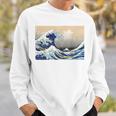 神奈川沖大波 北斎 日本美術 スウェットシャツ 彼への贈り物