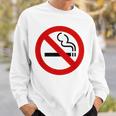 禁煙シンボル ノベルティ 禁煙サイン スウェットシャツ 彼への贈り物