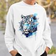 虎のアートワーク 動物園の動物 虎 スウェットシャツ 彼への贈り物