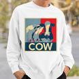 面白い 牛 牧場 動物 男性 面白い ギフト 子供 農業 農場 スウェットシャツ 彼への贈り物