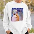 面白いミームハァキャット 長袖tシャツ スウェットシャツ 彼への贈り物