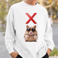 面白くて笑いたい人のためのxハムスター。 長袖tシャツ スウェットシャツ 彼への贈り物