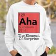 驚きの元素 周期表 129 アハ サプライズ スウェットシャツ 彼への贈り物
