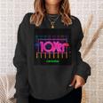 10Xer クール オリジナルアートワーク ロックスター エレクトロニック バンド スウェットシャツ 彼女への贈り物