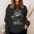 40歳の誕生日 1985年クラシックカー スウェットシャツ 彼女への贈り物