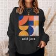 Acid Jazz ヴィンテージジャズミュージックバンド ミニマルtシャツ スウェットシャツ 彼女への贈り物