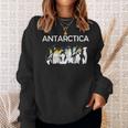 Antarctica Pinguins Birds Poleouth Antarctic Experience スウェットシャツ 彼女への贈り物