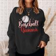 Baseball Gamma Of A Baseball Player Gamma Sweatshirt Gifts for Her