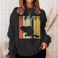 Beaver ビーバー 動物 スウェットシャツ 彼女への贈り物