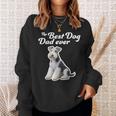 Best Dog Dad Ever ワイヤーフォックステリア スウェットシャツ 彼女への贈り物