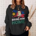 Bring Him Home サポーター Digong Duterte フィリピン Du30 スウェットシャツ 彼女への贈り物