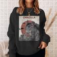 Chinzilla おもしろチンチラtシャツ スウェットシャツ 彼女への贈り物