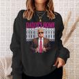 Daddy's Home Pink President Donald Trump House スウェットシャツ 彼女への贈り物