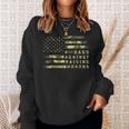 Dads Against Raising Morons Dad Joke Father's Day Sweatshirt Gifts for Her
