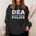 Dea 警察官 麻薬取締局 フロントサイド スウェットシャツ 彼女への贈り物