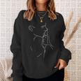 Dibujo Artístico Pareja Besándose Amor Look Pareja Camisa de entrenamiento Regalos para ella