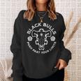 Distressed Black Anime Clover Black Bulls Limits Sweatshirt Gifts for Her