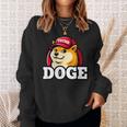 Doge Trump Hodl Cryptocurrency スウェットシャツ 彼女への贈り物