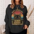 Cat Dad Lover For Vintage Father's Day Meow Daddy Sweatshirt Gifts for Her
