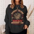 Halloween Spooky Island Est 2002 Amusement Park Skull Sweatshirt Gifts for Her