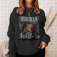 Goozilla オクトドン デグス グッズ おもしろ デグー ことわざ スウェットシャツ 彼女への贈り物