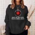Hal 9000 ヴィンテージ 人工知能 スウェットシャツ 彼女への贈り物