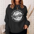 Hector El Hombre El Mito La Leyend Hector Nombre Camisa de entrenamiento Regalos para ella