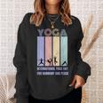 International Yoga Day For Harmony And Peace スウェットシャツ 彼女への贈り物