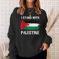 Itand With Palestine ペンダント フリーガザエルサレムモスク スウェットシャツ 彼女への贈り物