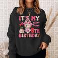 It's My 8Th Birthday Niñas Niños Adolescentes Labubu Bday Camisa de entrenamiento Regalos para ella