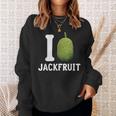 Jackfruit ビーガン ベジタリアン エキゾチックフルーツ 植物ベースのダイエット スウェットシャツ 彼女への贈り物