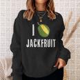 Jackfruit ビーガン ベジタリアン ジャック フルーツ 植物 フード ダイエット ケト スウェットシャツ 彼女への贈り物