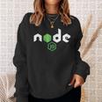 Javascript Programmer Js Node Pc Developers スウェットシャツ 彼女への贈り物